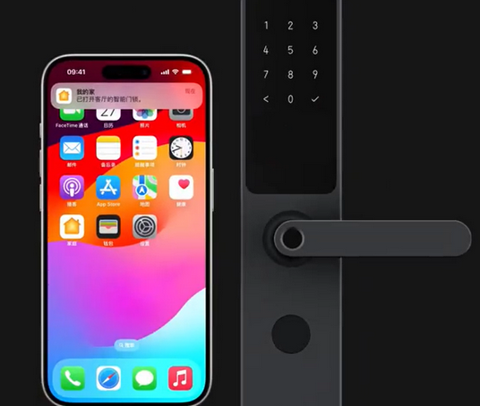 仙游iPhone维修站分享在iPhone上使用家庭钥匙开启智能门锁 