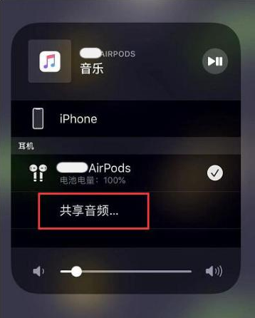 仙游苹果14音频维修点分享iPhone14音频共享设置方法 