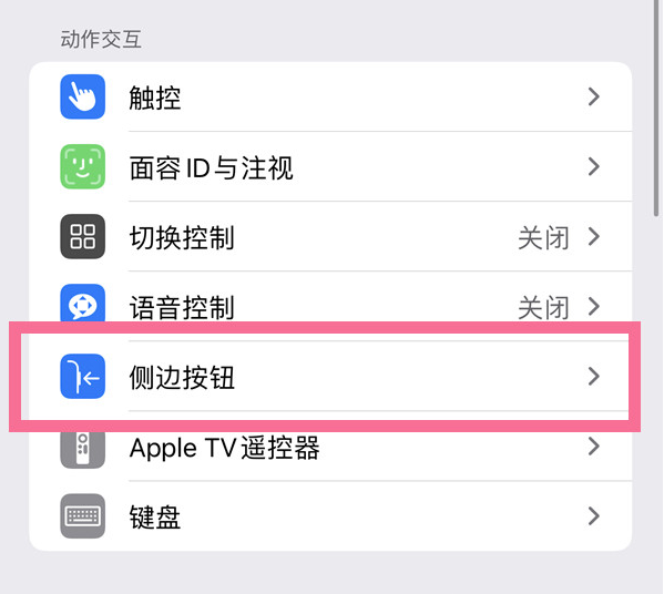 仙游苹果14维修店分享iPhone14 Plus侧键双击下载功能关闭方法 